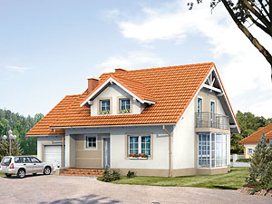 Projekt domu Boguśka