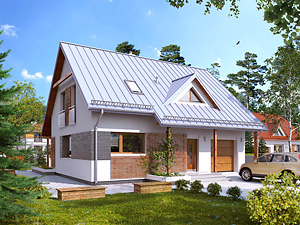 Projekt domu Jeżyna 3