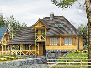 Projekt domu Krakowiak dr-S