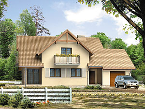 Projekt domu Mazurek 2