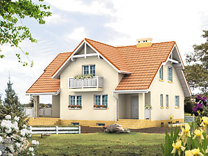 Projekt domu Mazurek 3