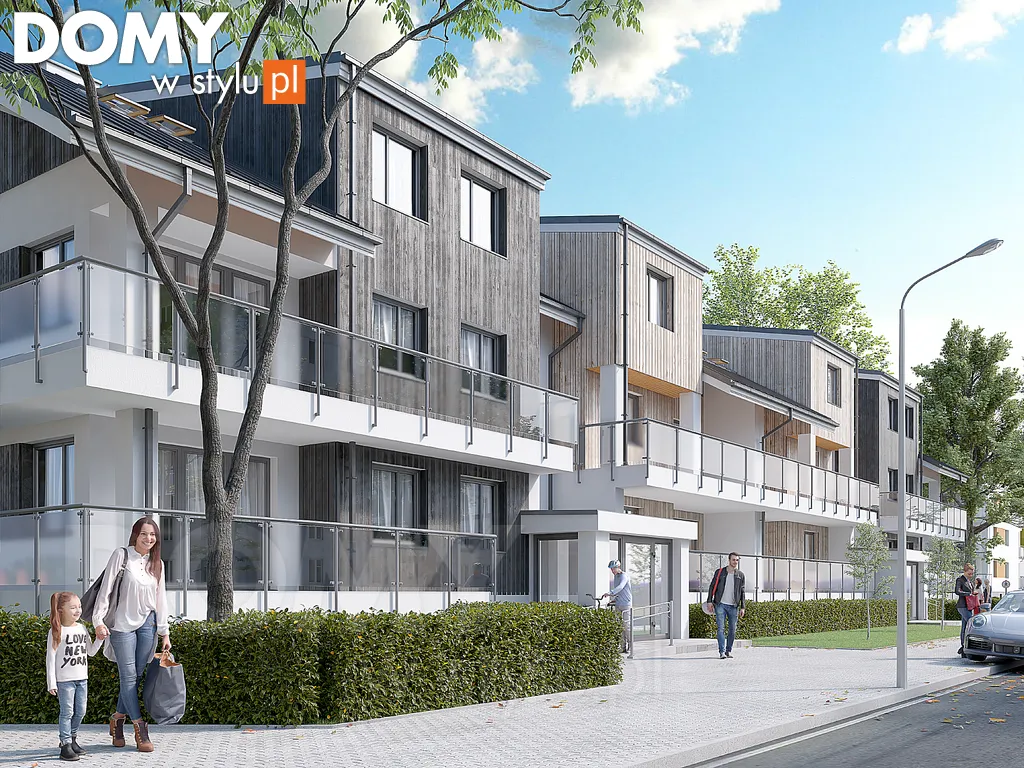 Projekt domu wielorodzinnego Akant 5 - wizualizacja frontowa