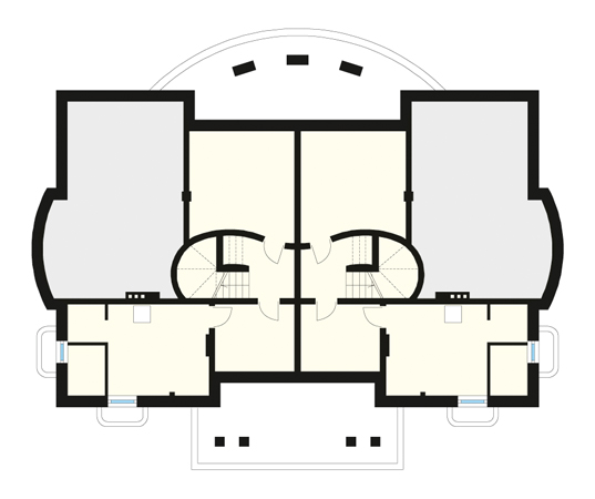 Projekt domu Passat - rzut piwnicy