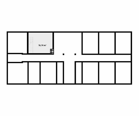 Projekt domu Polana dr-S - rzut piwnicy