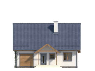 Projekt domu Agatka 2 - elewacje