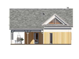 Projekt domu Alikante 2 - elewacje