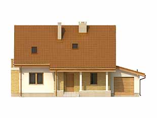 Projekt domu Aloes 2 - elewacje