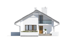 Projekt domu Amarant - elewacje