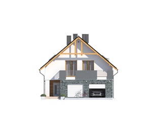 Projekt domu Amarylis 7 - elewacje