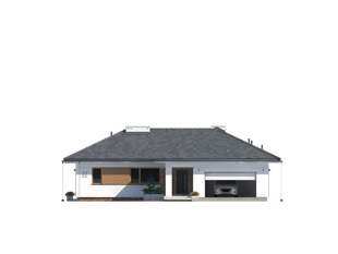 Projekt domu Ambrozja 10 - elewacje