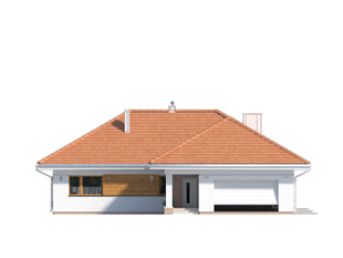 Projekt domu Ambrozja 7 - elewacje