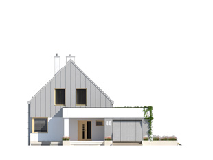 Projekt domu Antara - elewacje