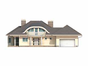 Projekt domu Aria 9 - elewacje