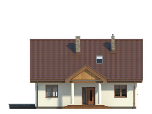 Projekt domu Arion - elewacje