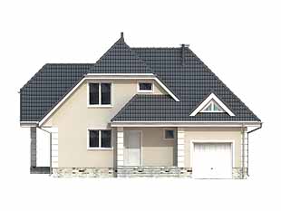 Projekt domu Aronia 2 - elewacje