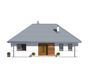 Projekt domu Aruba 2 - elewacje