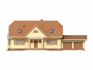 Projekt domu Aura - elewacje