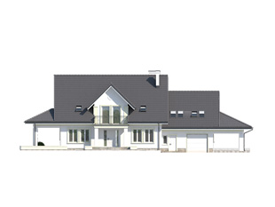 Projekt domu Avant - elewacje