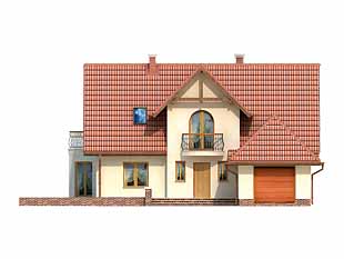 Projekt domu Batuta 2 - elewacje