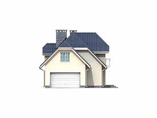 Projekt domu Batuta 4 - elewacje