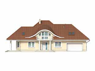 Projekt domu Bis - elewacje