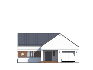 Projekt domu Cytrus 3 - elewacje