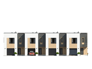 Projekt domu Daglezja - elewacje