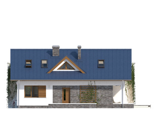 Projekt domu Dalia - elewacje