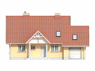 Projekt domu Eko 2 - elewacje