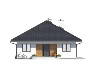 Projekt domu Elka 4 - elewacje