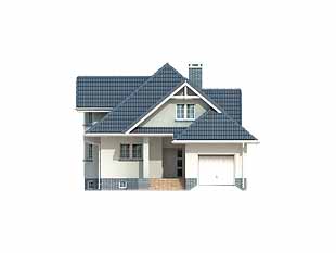 Projekt domu Forte 2 - elewacje