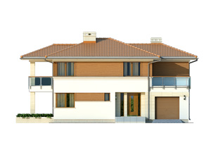 Projekt domu Gemini 2 - elewacje