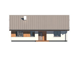 Projekt domu Gwiazdka 5 - elewacje