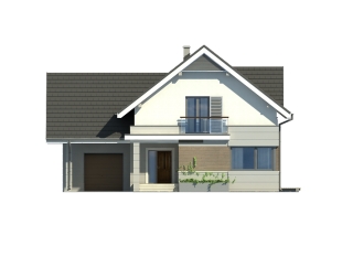 Projekt domu Jaspis 4 - elewacje