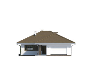 Projekt domu Kiwi 4 - elewacje