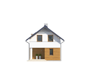 Projekt domu Koliber 5 - elewacje