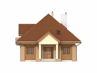 Projekt domu Kos 2 - elewacje