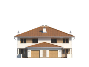 Projekt domu Larus 4 - elewacje