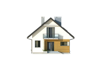 Projekt domu Lilia 2 - elewacje