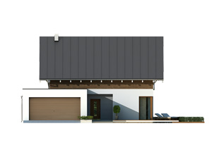 Projekt domu Neo - elewacje