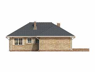 Projekt domu Neptun dr-C - elewacje