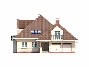 Projekt domu Ocean 2 - elewacje