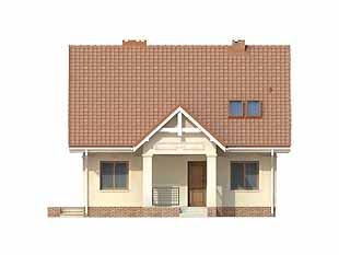 Projekt domu Pliszka 2 - elewacje