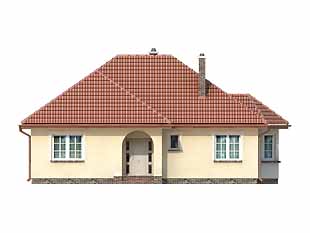 Projekt domu Poemat 4 - elewacje