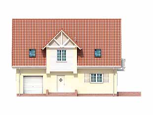 Projekt domu Poezja 2 - elewacje