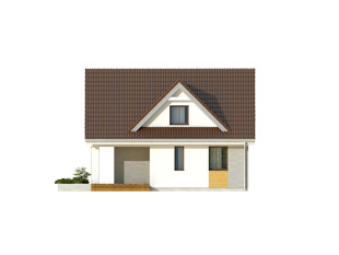 Projekt domu Poziomka 2 - elewacje