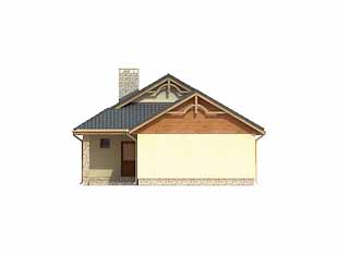 Projekt domu Skrzat 3 - elewacje