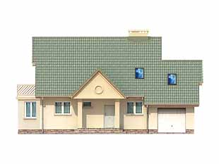 Projekt domu Symfonia 2 - elewacje