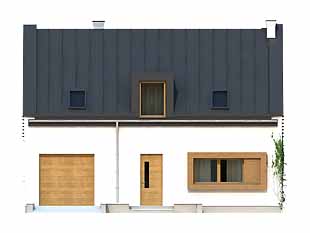 Projekt domu Vigo - elewacje