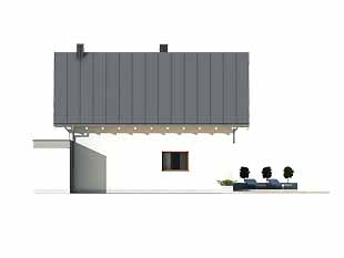 Projekt domu Zeo 2 - elewacje